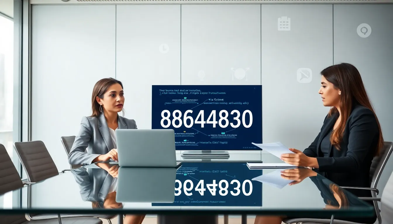 diverse professionals discussing algorithms in a modern office.